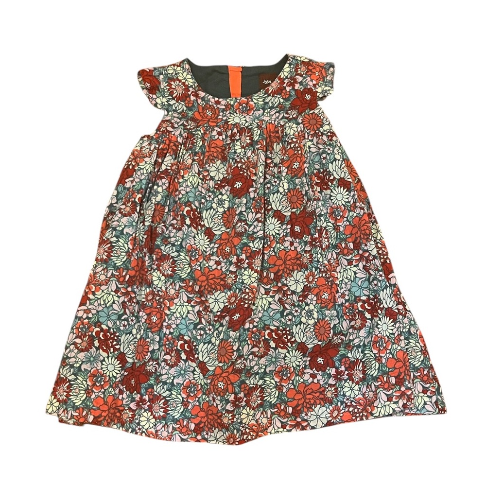 NWOT Tea Collection Floral Baby doll dress size 12-18 month